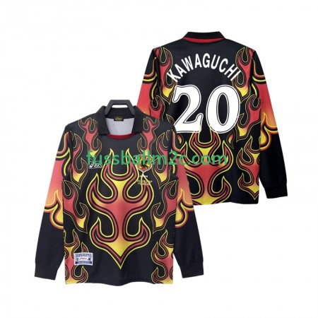Fußballtrikots Japan KAWAGUGHI 20 Torwart Retro Heim Trikotsatz 1998 Langarm